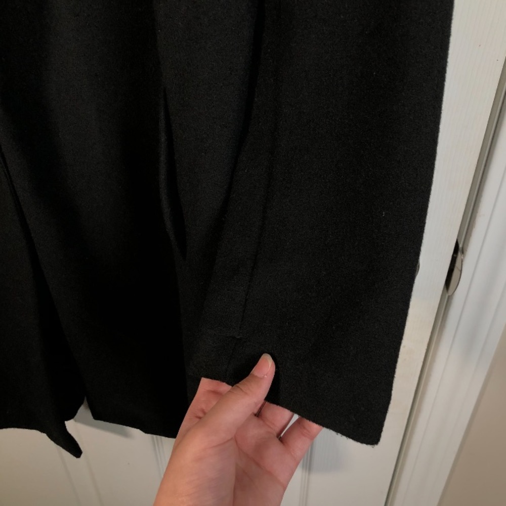 Suzy Shier - Black Trench Coat - Picture 12 of 12